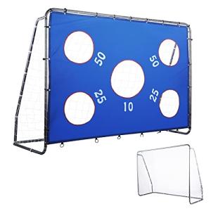 LAKARU（ラカル）サッカーゴール 244x171x85cm 2in1 サッカーボール