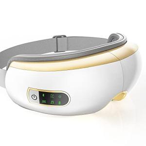 アイウォーマー 目元エステ 音楽再生 USB充電 折りたたみ式 男女兼用 ギフト プレゼント 敬老の日 金色