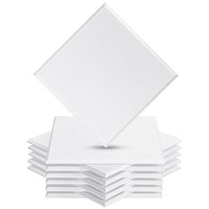 YOPIN 吸音材 200kg/m 高密度 吸音ボード 吸音対策 室内装飾 楽器 消音 騒音 防音 30cm×30cm 手軽にDIY 難燃 防湿 保