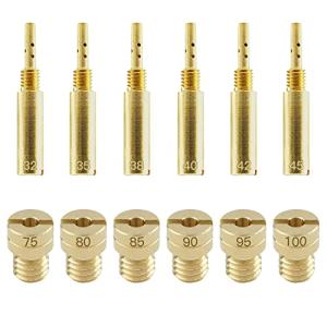12個入 メインジェット（5X6.7）ケイヒン パイロットジェット（26X4.5）pc20