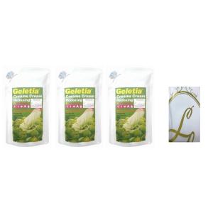 【3セット＋正規レジ袋付き】 クリームズクリーム 300g 全身使えるシャンプー ジュレティア マスカット × 3個セット