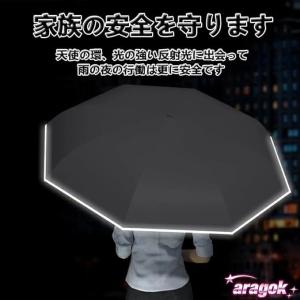 晴雨兼用傘 逆さ傘 逆さになる傘 自動開閉 ワ...の詳細画像3