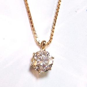 K18ダイヤモンド ネックレス 0.316ct F-SI1-3EXH&CAGTジェムラボラトリー鑑定書付｜ykjewelry