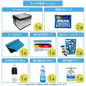 熱中症対策キット9点 10セット ケース販売 ...の詳細画像1