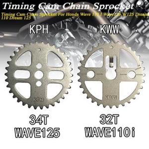 【並行輸入品】 タイミングカムチェーンスプロケットホンダウェーブ 110 I Wave125 W12...