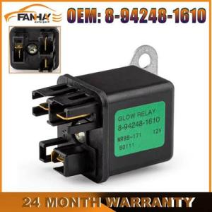 【並行輸入品】 8942481610 4 ピン 12V ムーバー部品予熱リレーグロープラグいすゞ日立...