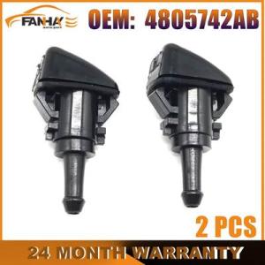 【並行輸入品】 フロントガラスウォッシャーノズル ワイパーアーム ダッジ用ジェットノズル ラム150...