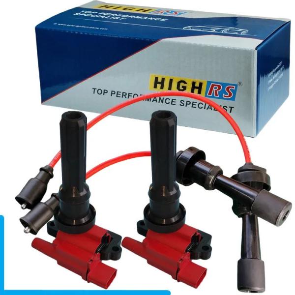 【並行輸入品】 パフォーマンス-三菱ランサーエボ用イグニッションコイル 4 5 6 7 8 9 4g...