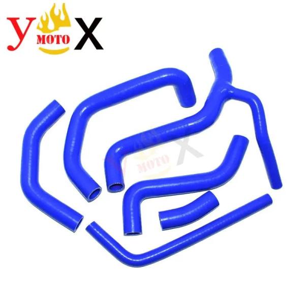 【並行輸入品】 青バイクシリコンラジエーターウォーターパイプ 冷却ホースチューブキット カワサキニン...