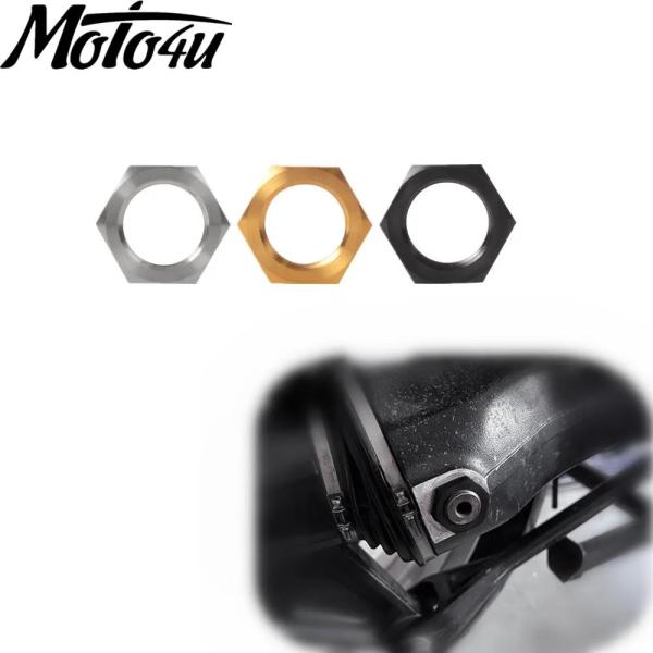 【並行輸入品】 BMW K100 k100rt k75用チタンナットバイク 二輪ドライブシャフト