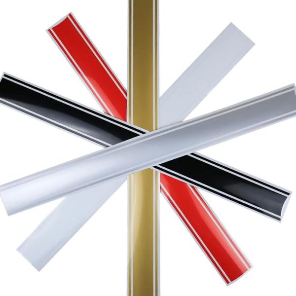 【並行輸入品】 バイク 5*50 cmストリップステッカーヴィンテージバイク用出荷時価格ステッカーキ...