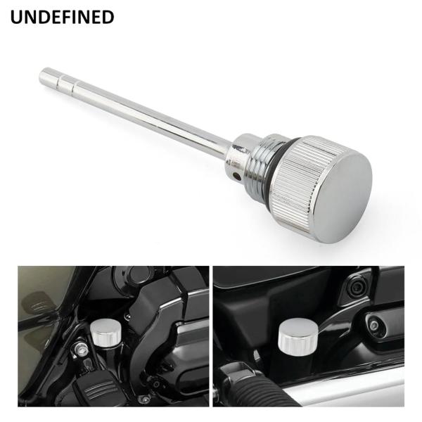 【並行輸入品】 バイクオイルディップスティックタンクキャッププラグ ブラック ハーレー-daviso...