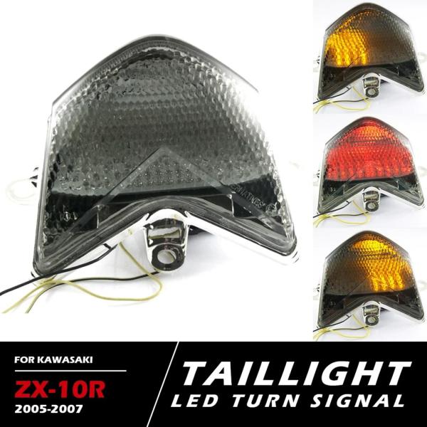 【並行輸入品】バイク LED ウインカーテールライトテールライトブレーキライトカワサキニンジャ ZX...