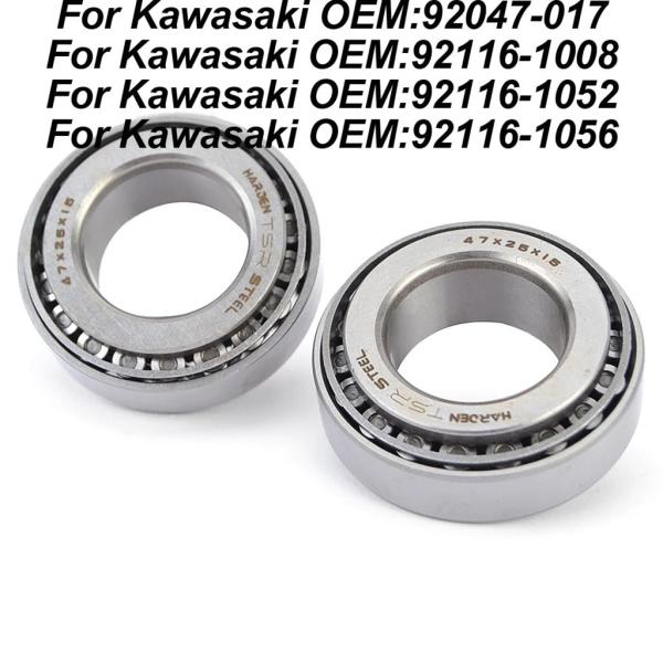【並行輸入品】ステアリングステムベアリングヘッドパイプキット Kawasaki KLX250 ZX2...