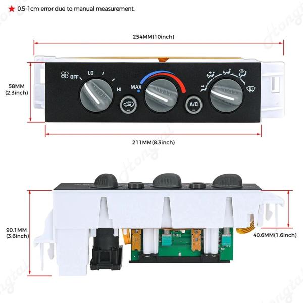 【並行輸入品】599-007 エアコンヒーター気候制御モジュール シボレーK3500 シボレーC25...