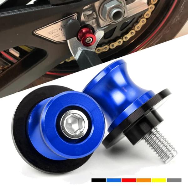 【並行輸入品】2 個 M6 スイングアームスプールヤマハ MT09 MT10 MT25 トレーサー ...