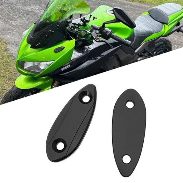 【並行輸入品】カワサキ ZX-6R ミラーホールカバー対応 ZX-25R ZX25R ZX6R Ni...