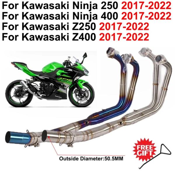 【並行輸入品】中央マニホールド付きエキゾーストシステム カワサキニンジャ250 ニンジャ400 z4...