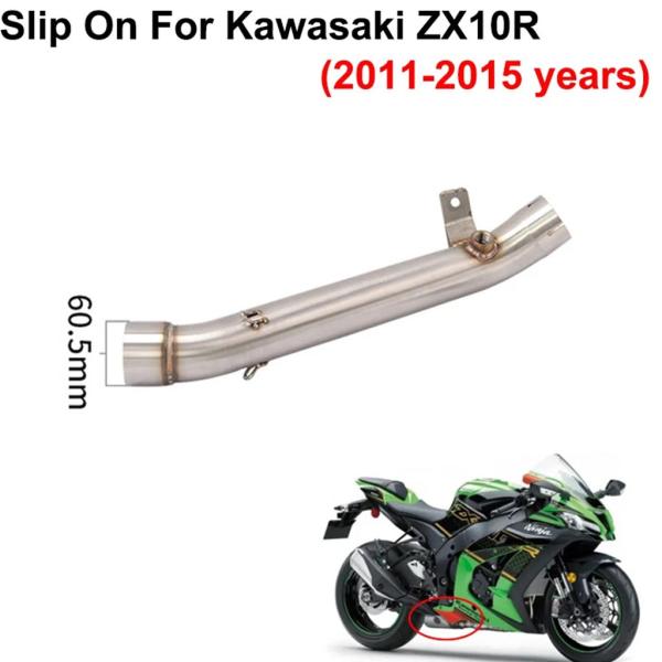 【並行輸入品】カワサキ ZX-10R ZX10R 2011 - 2015 バイク排気 60 mmエス...