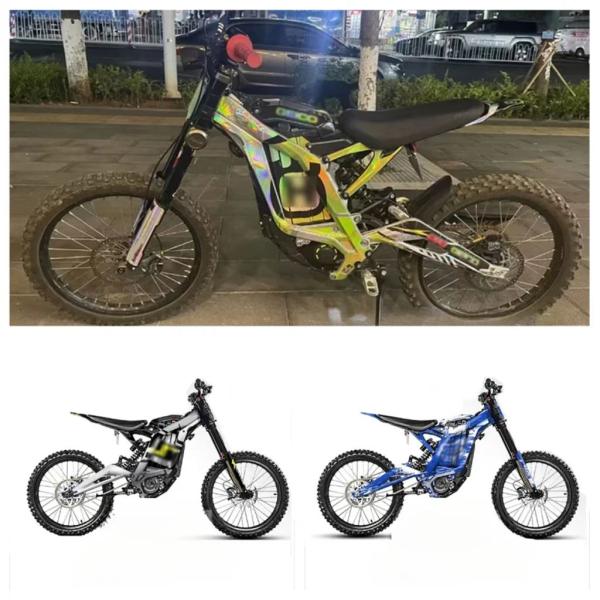 【並行輸入品】電動オフロードバイクカスタムステッカーボディ装飾保護シェルデカール Surron SU...