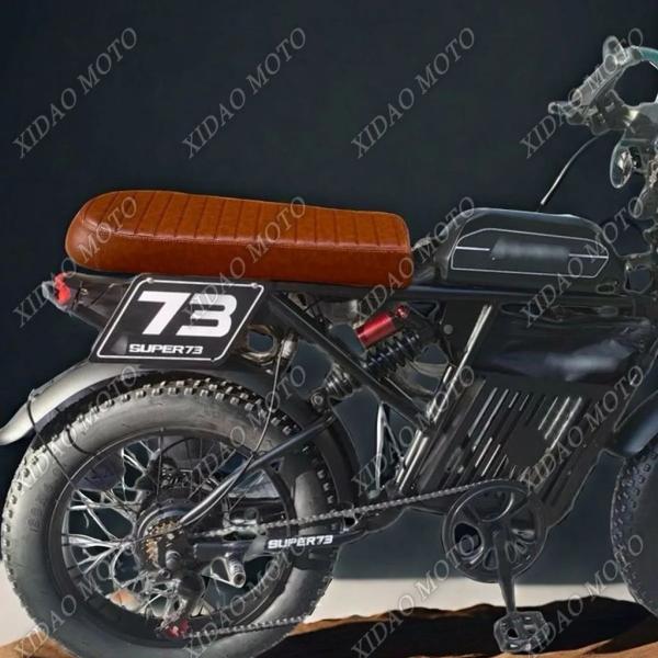 【並行輸入品】バイクサドルクッションレトロシート拡張自転車ラテックスシート汎用 Super73 スー...