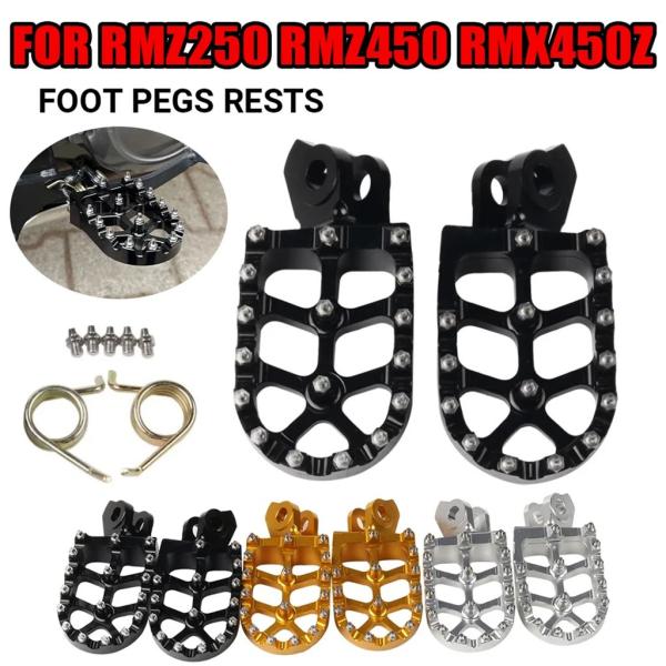 【並行輸入品】スズキ用バイクフットペグ フットレスト フットレスト スズキ用ペダルRM-Z250 R...