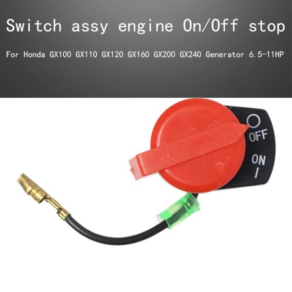 【並行輸入品】スイッチ assy エンジンオン/オフストップホンダ GX100 GX110 GX12...