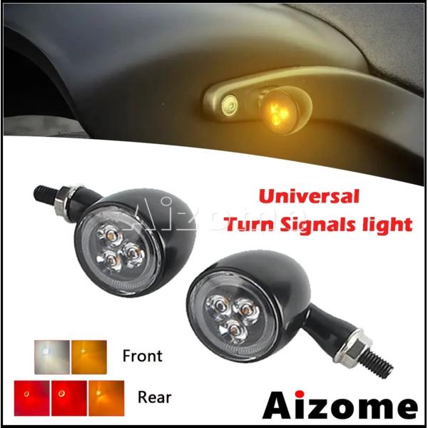 【並行輸入品】バイクウィンカー LEDフラッシュライト デイタイムランニングライト ブレーキストップ...