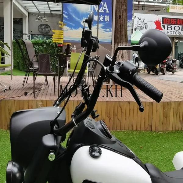 【並行輸入品】バイクバー 8 インチ10インチ エイプモジュラーハンドルバーインディアンチーフダーク...