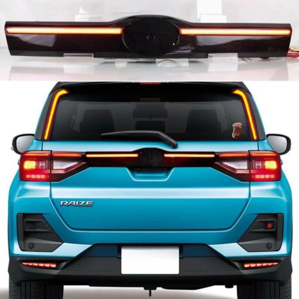 【並行輸入品】Car Trunk Tail Lights For Toyota Raize Ativ...