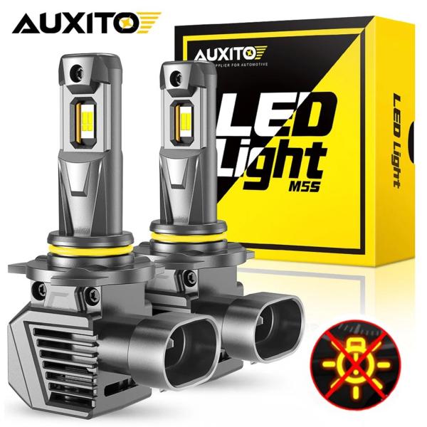 【並行輸入品】AUXITO 2 個 22000LM 9012 HIR2 LED ヘッドライト電球 C...