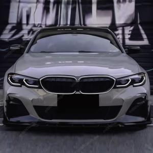 【並行輸入品】BMW 3シリーズ G20 G21 318i 320i 330i M340i 330d 2019-2022年式前期型フロントキドニーグリル LEDライトチューニング グロスブラック