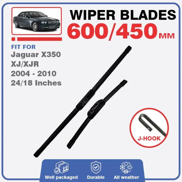 【並行輸入品】ジャガー X350 XJR XJ 2003 - 2009 フロントワイパーブレードし水...