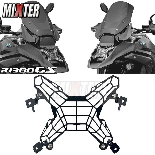 【並行輸入品】バイクヘッドライトグリル ランプガード ネットプロテクター BMW r1300gs 2...