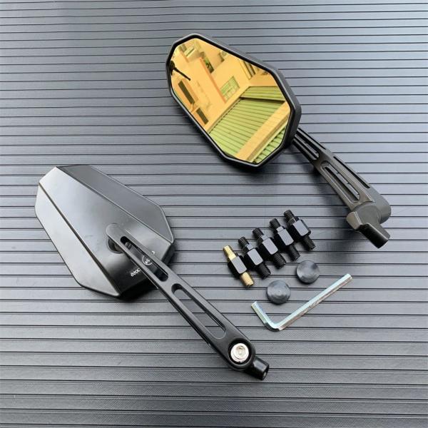 【並行輸入品】汎用バイク 二輪バックミラー カワサキZ900 z1000 z800 z750 z65...