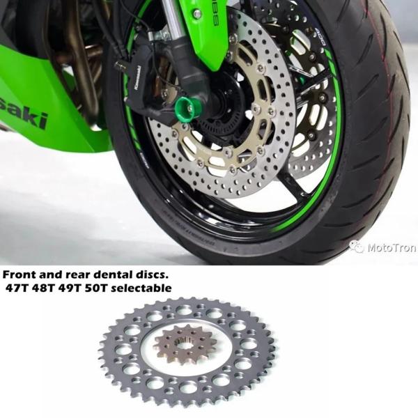 【並行輸入品】MOTO-TRON バイク CNC チェーン 520 リアスプロケット 43T 44T...
