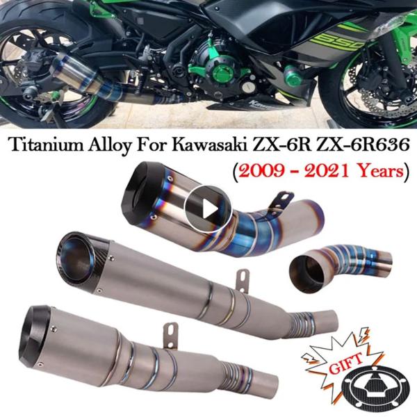 【並行輸入品】チタン合金カワサキZX-6R ZX6R 636 2009 - 2019 2020 20...