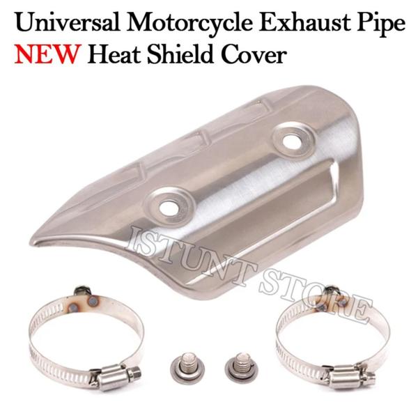 【並行輸入品】バイク用汎用エキゾーストマフラーカバー 断熱耐ヒートシールド bk750 ZX-25R...