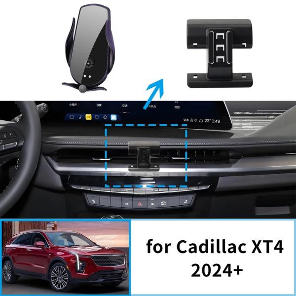 【並行輸入品】携帯電話ホルダーキャデラック XT4 2024 2025 2026 GPS ブラケット...