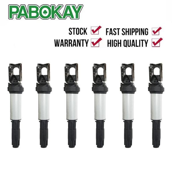 【並行輸入品】BMW 3 5 シリーズ用点火コイル 6 個 12131712219 12137551...