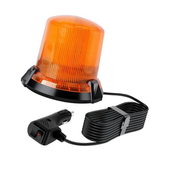 【並行輸入品】アンバーABSLED素材LEDストロボライト 12-80V DC12-48V DC車両...