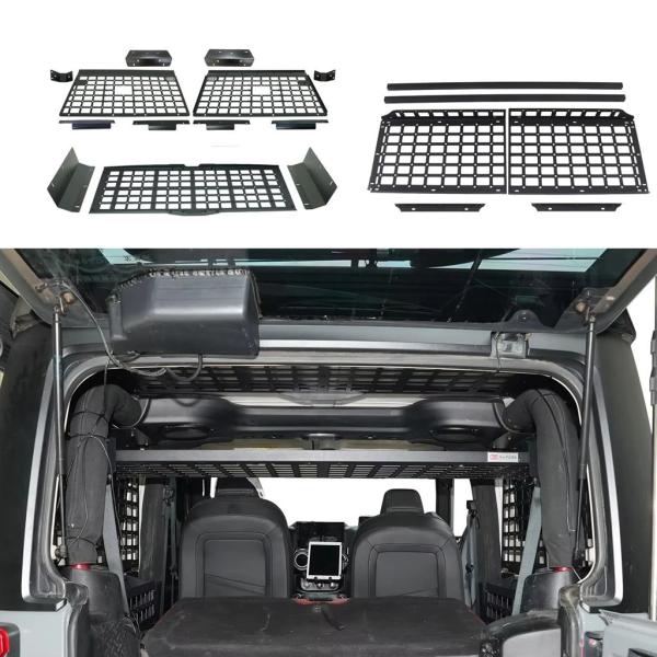 【並行輸入品】CGZ ジープラングラー JK 2dr 2007-2017 モールパネルリアトランクル...