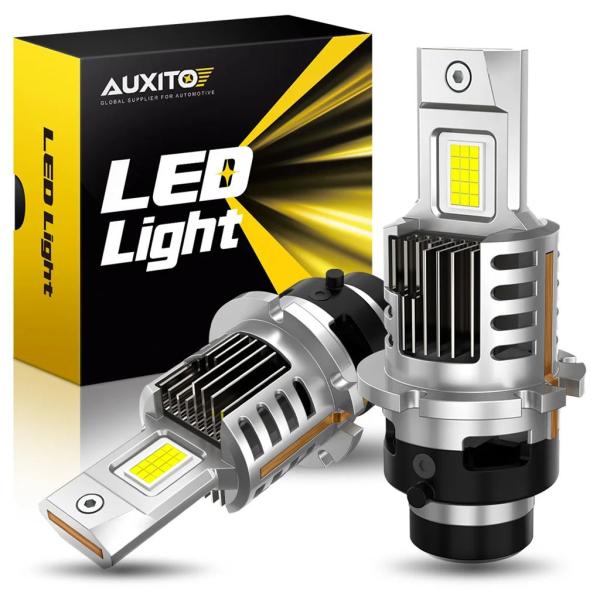 【並行輸入品】AUXITO 2 個 D4S LED ヘッドライト HID Canbus ターボランプ...