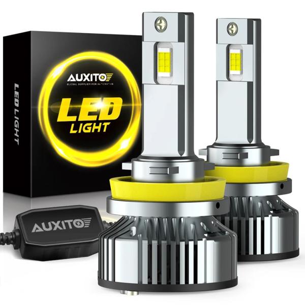 【並行輸入品】AUXITO 2x Canbus H8 H11 LED ヘッドライト電球 100 ワッ...