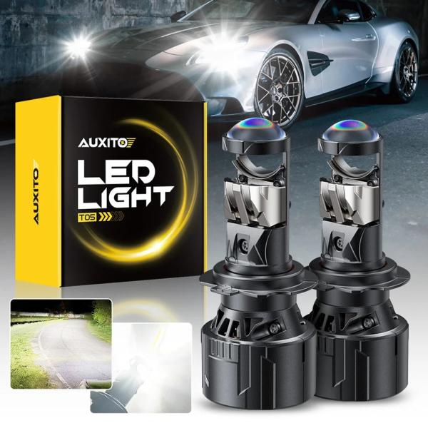 【並行輸入品】AUXITO 25000LM H7 LEDプロジェクターレンズヘッドライトバルブ Ca...