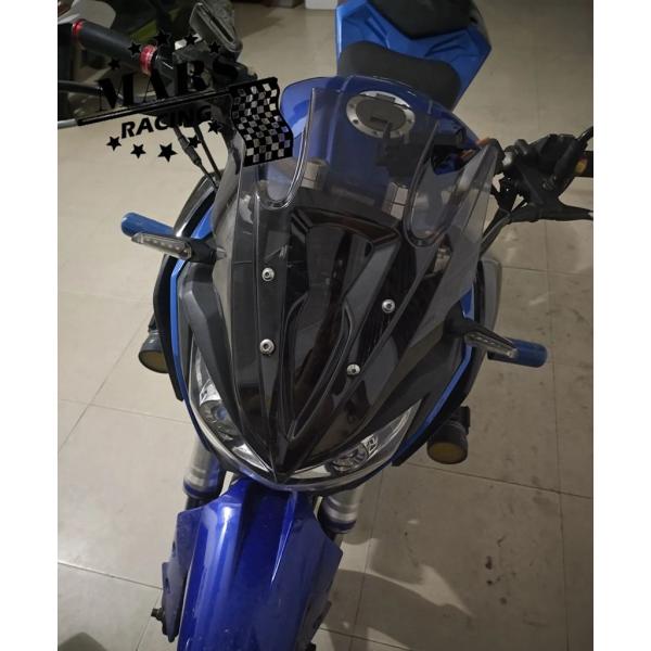 【並行輸入品】フロントガラス ウインドブレーカーアクセサリー カワサキZ250 z300 2013 ...