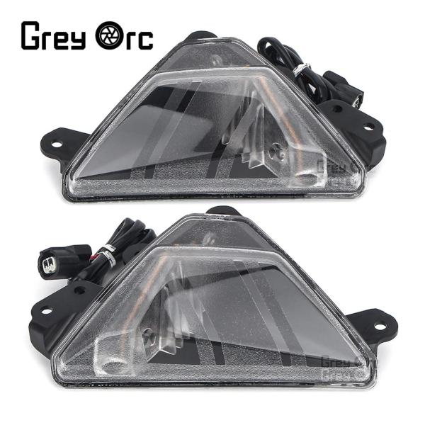 【並行輸入品】バイクフロントウインカー オリジナルLEDフラッシャー カワサキ ニンジャ zx4r ...