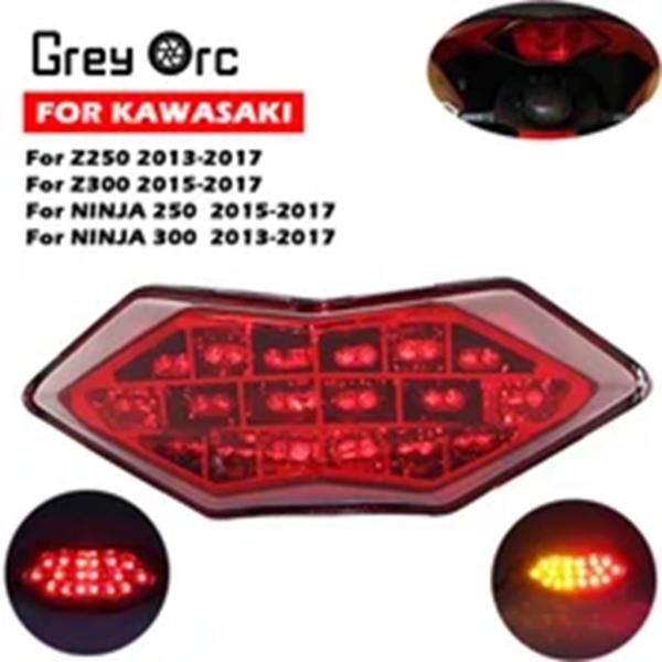 【並行輸入品】LED テールブレーキライトウィンカーカワサキニンジャ 250 Z250 2013-2...