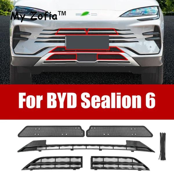 【並行輸入品】フロントグリル保護カバー 防塵ネット 自動 bydシールu sealion 6 son...