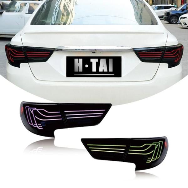 【並行輸入品】トヨタ ライズ マークX 2013-2015用 LEDテールライト RGBテールランプ...